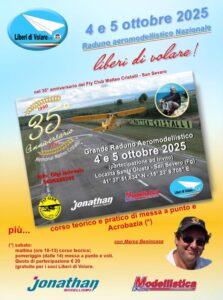 Il gruppo aeromodellistico Brezza al Raduno del FlyClub Matteo Cristalli di San Severo